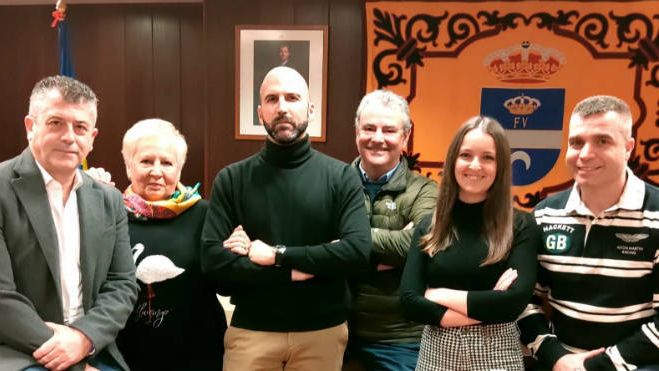 Los concejales del PP en el Ayuntamiento de Olías del Rey