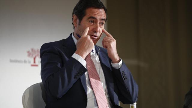 El presidente de la CEOE, Antonio Garamendi.