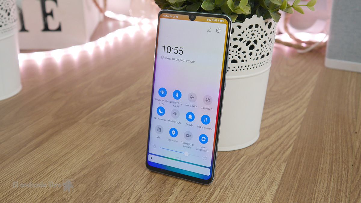 Emui 10 en un Huawei P30 Pro.