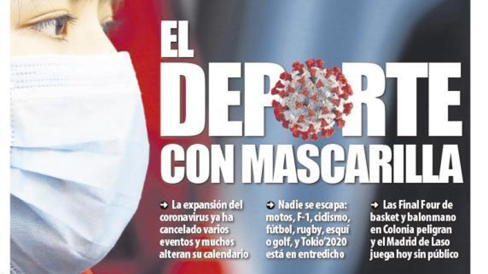 Portada Mundo Deportivo (03/03/20)