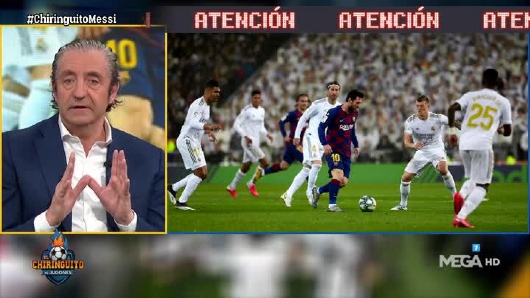 Josep Pedrerol en El Chiringuito