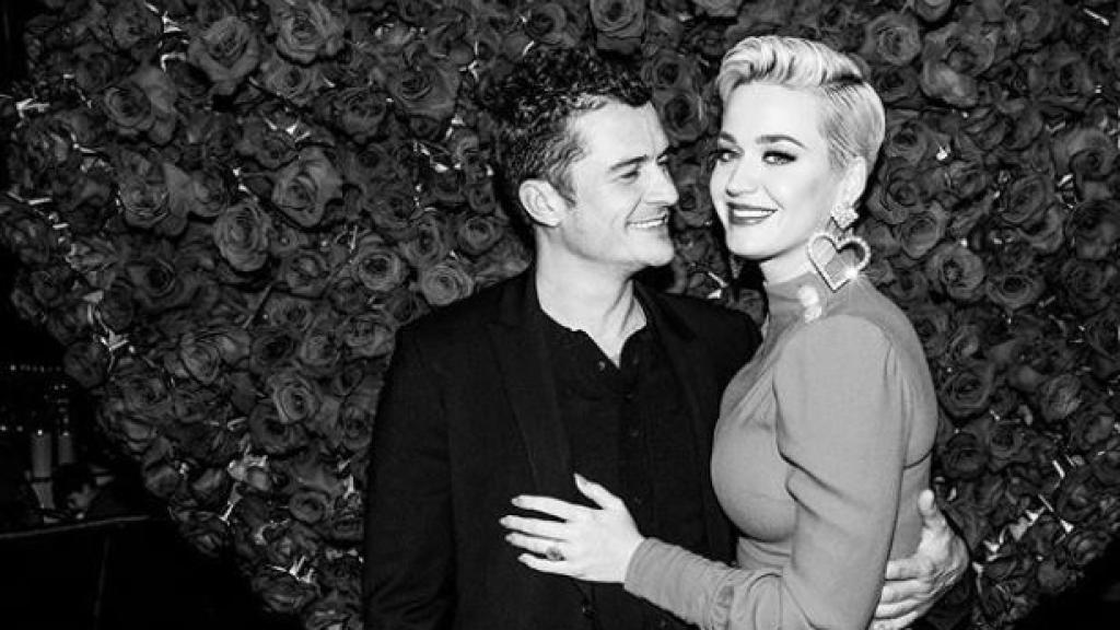 Katy Perry y Orlando, el día de los enamorados.