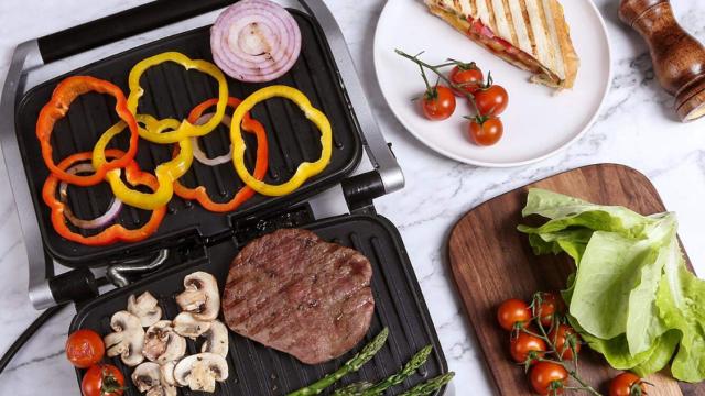 Las mejores planchas eléctricas y parrillas para comer más sano