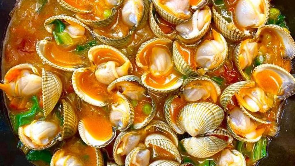 Plato de comida en La Greca.