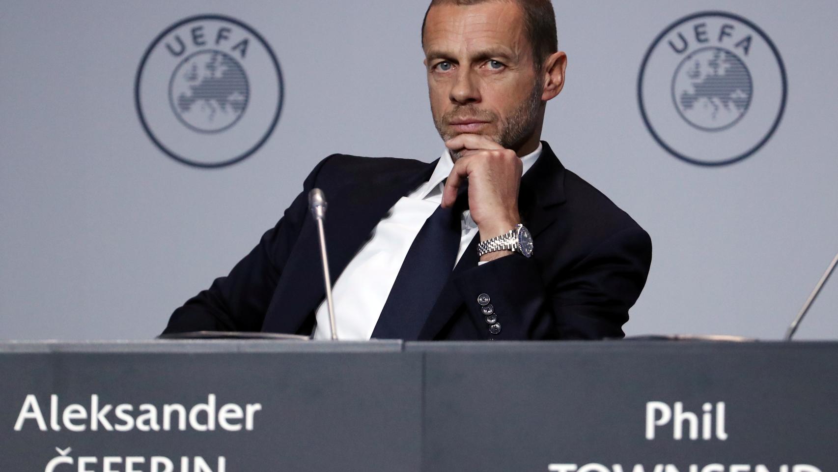 Ceferin, presidente de la UEFA