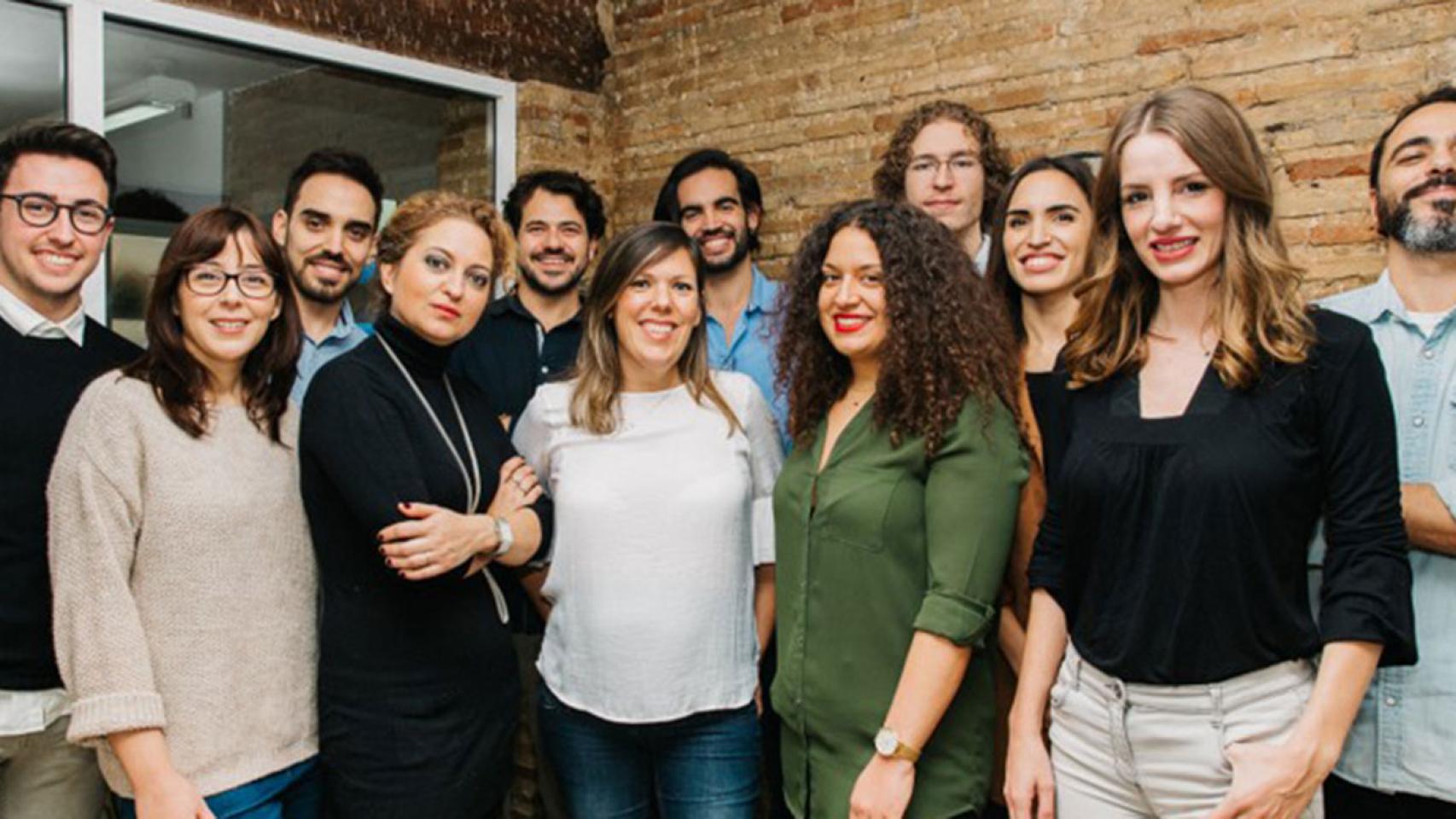 Equipo de la startup Cubicup.
