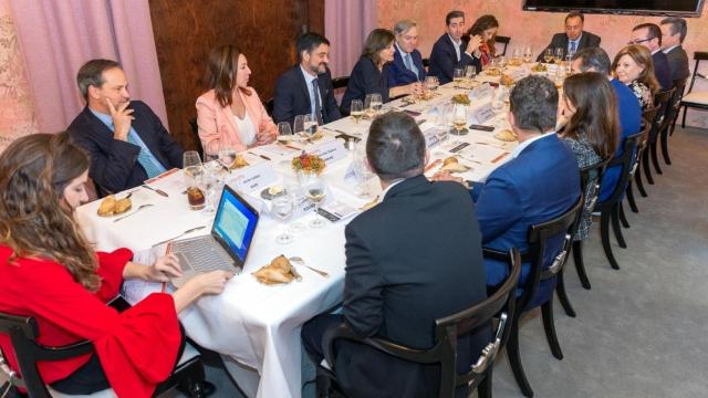Encuentro de Computing con algunos de los principales directivos del sector Tecnológico.