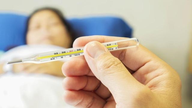 Imagen de archivo de un termómetro.