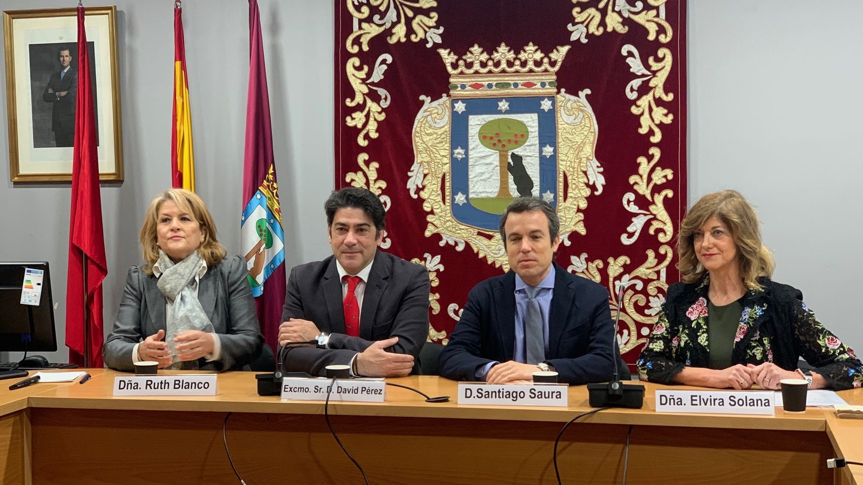 David Pérez, durante su participación en las jornadas de la Ampsi este viernes.