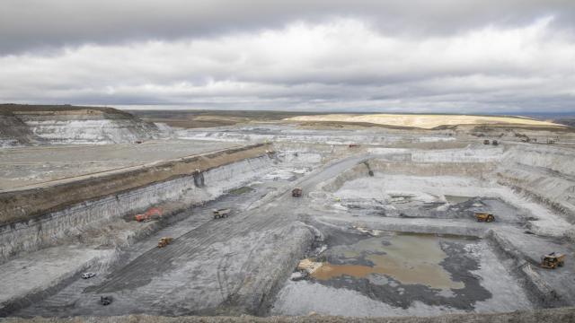 Imagen de archivo de una mina a cielo abierto en Castilla y León