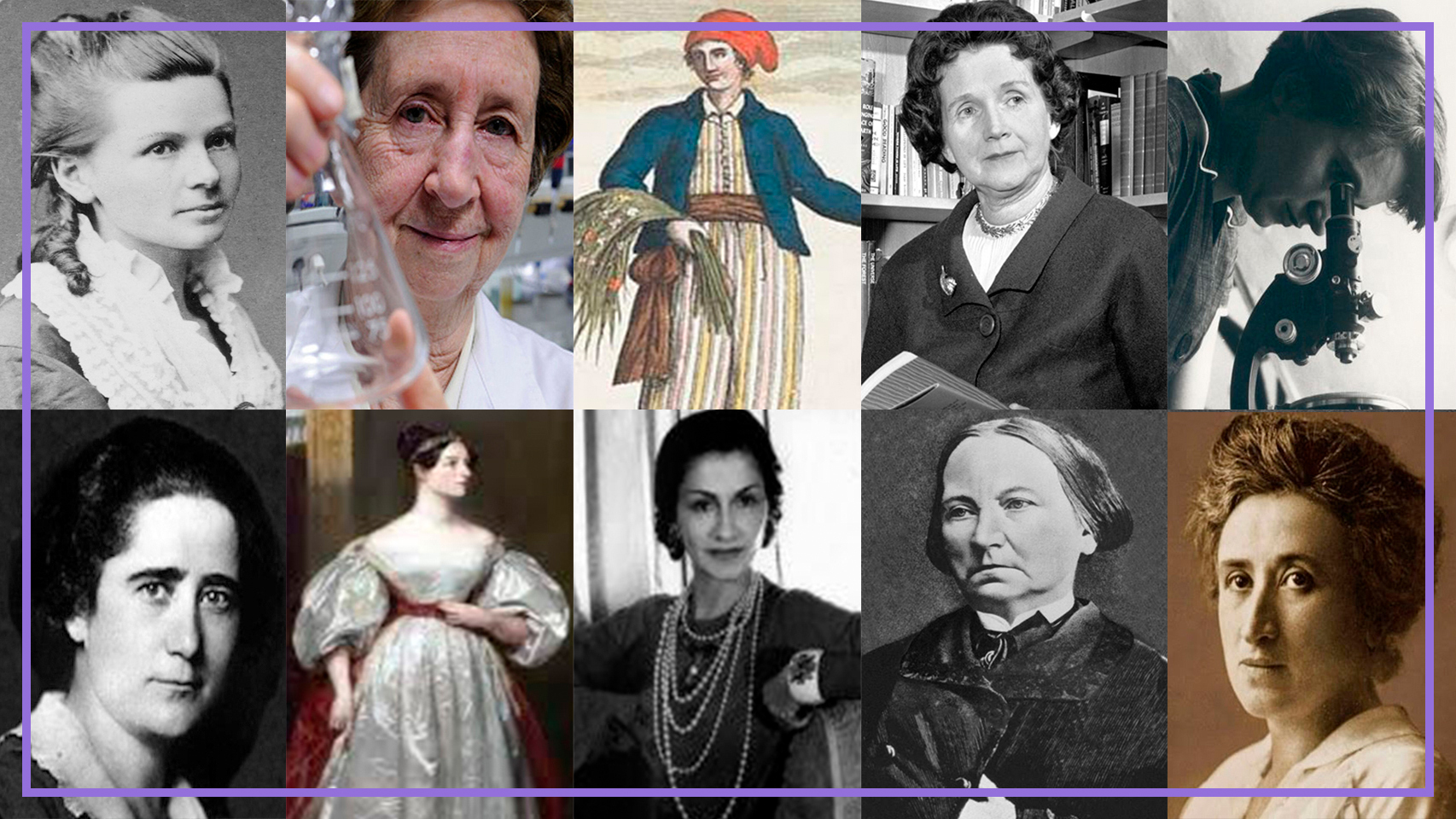 75 grandes mujeres que rompieron barreras para hacer historia
