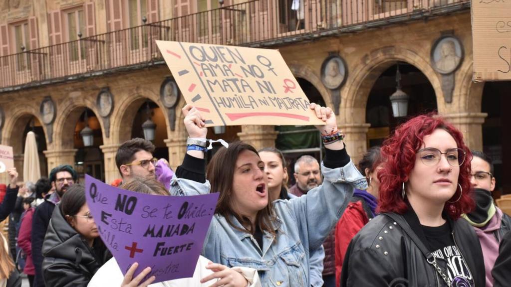 Pancartas 8M Salamanca 38