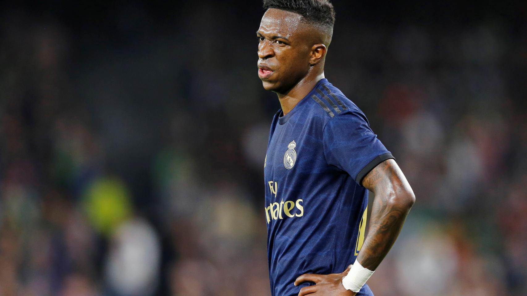 Vinicius, durante el partido frente al Betis
