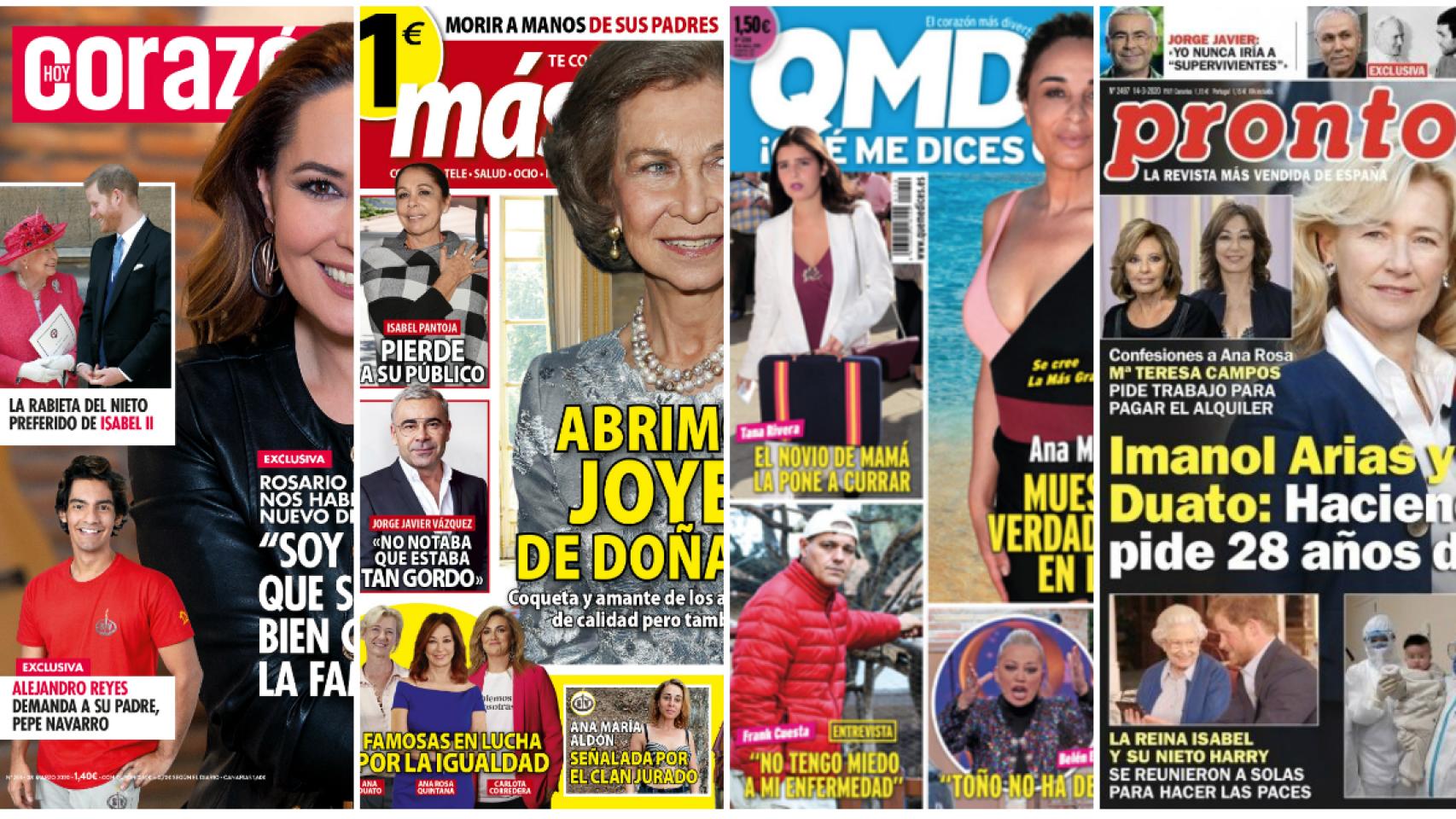 Estas son las revistas de este lunes.