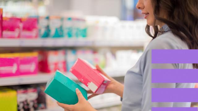 Una mujer invierte 7.000 euros sólo en compresas y tampones.