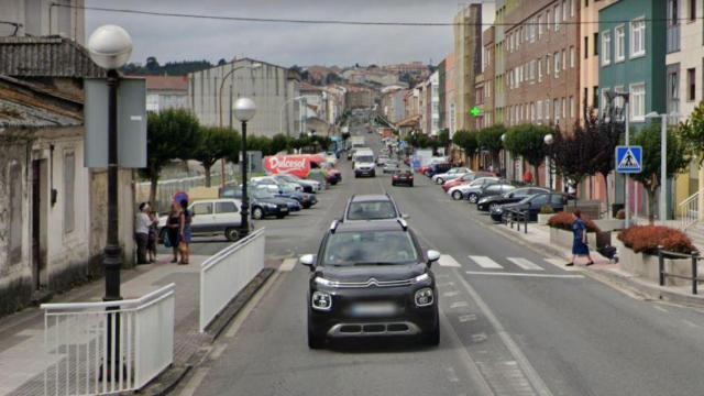 Avenida de Meicende, en Arteixo.