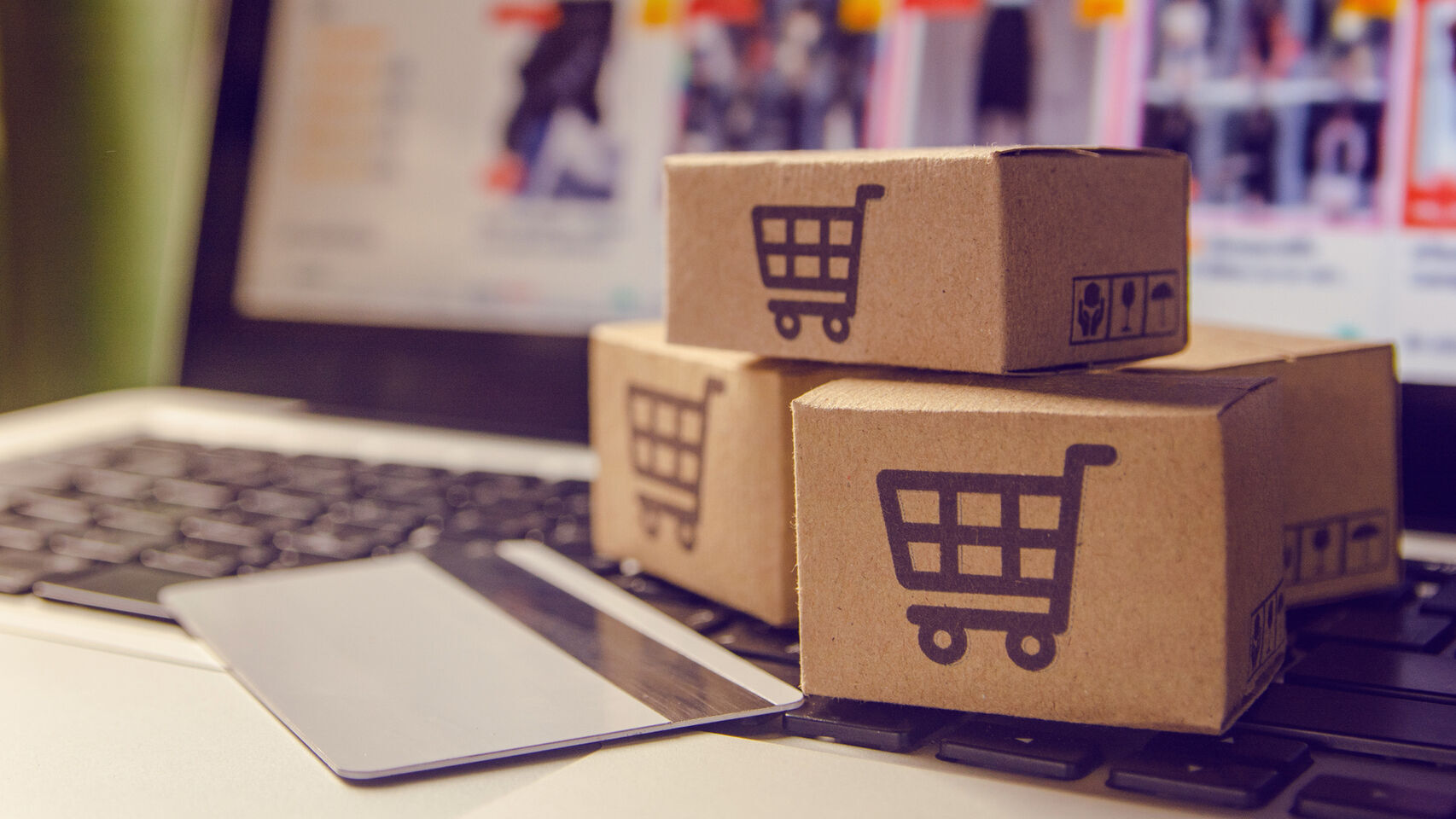 Las compras online repuntan con la crisis del coronavirus.