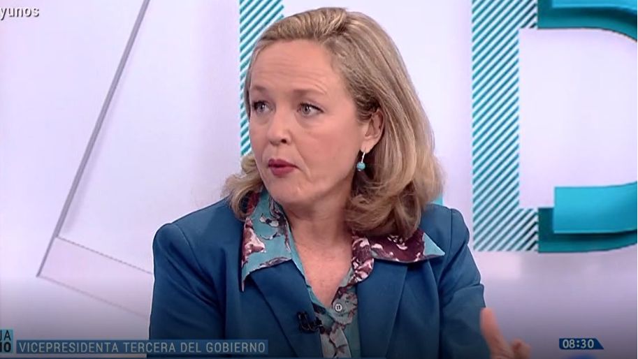 Nadia Calviño, vicepresidenta del Gobierno.