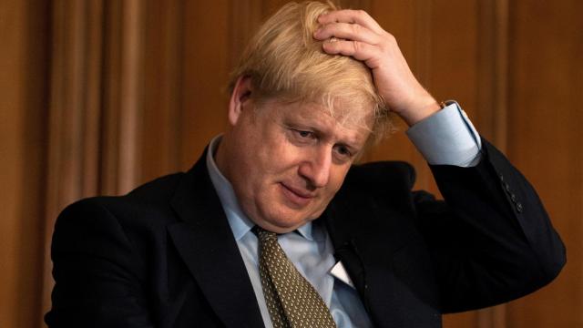 Boris Johnson, primer ministro británico.