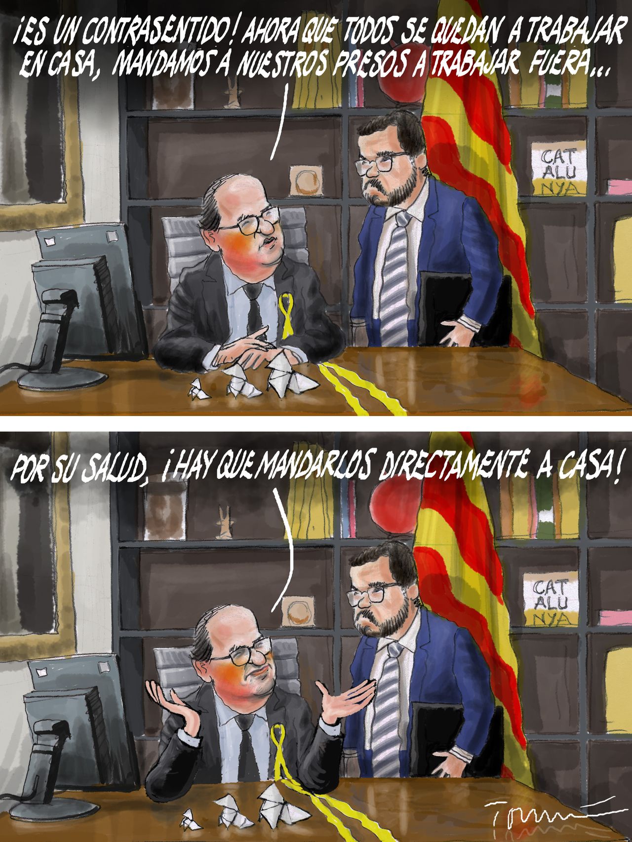 ¡A casa directamente!