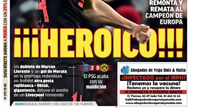 Portada MARCA (12/03/20)