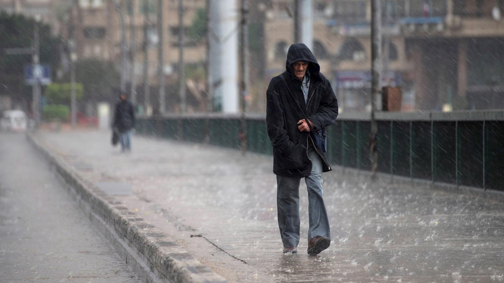 Lluvias torrenciales. EFE.