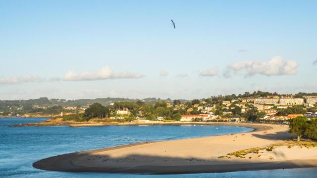Vista de la playa de Santa Cristina