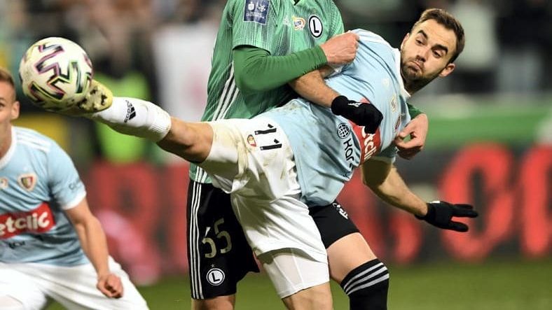 Jorge Félix, jugador del Piast Gliwice