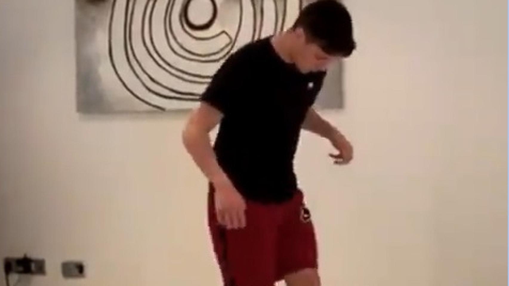 Challenge de Brahim Díaz en Instagram
