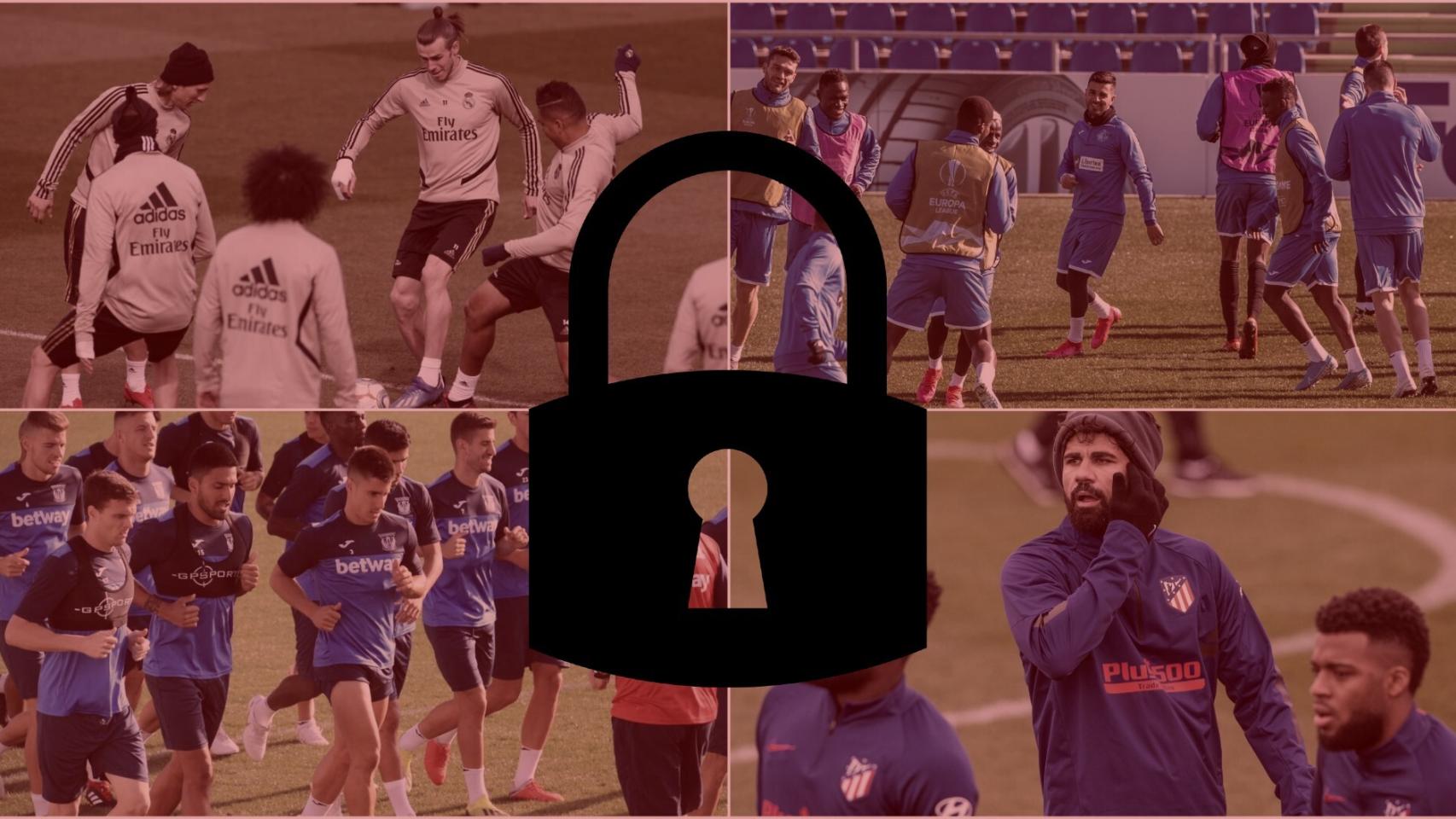 Del Real Madrid al Atleti: los clubes de la capital se blindan ante el coronavirus