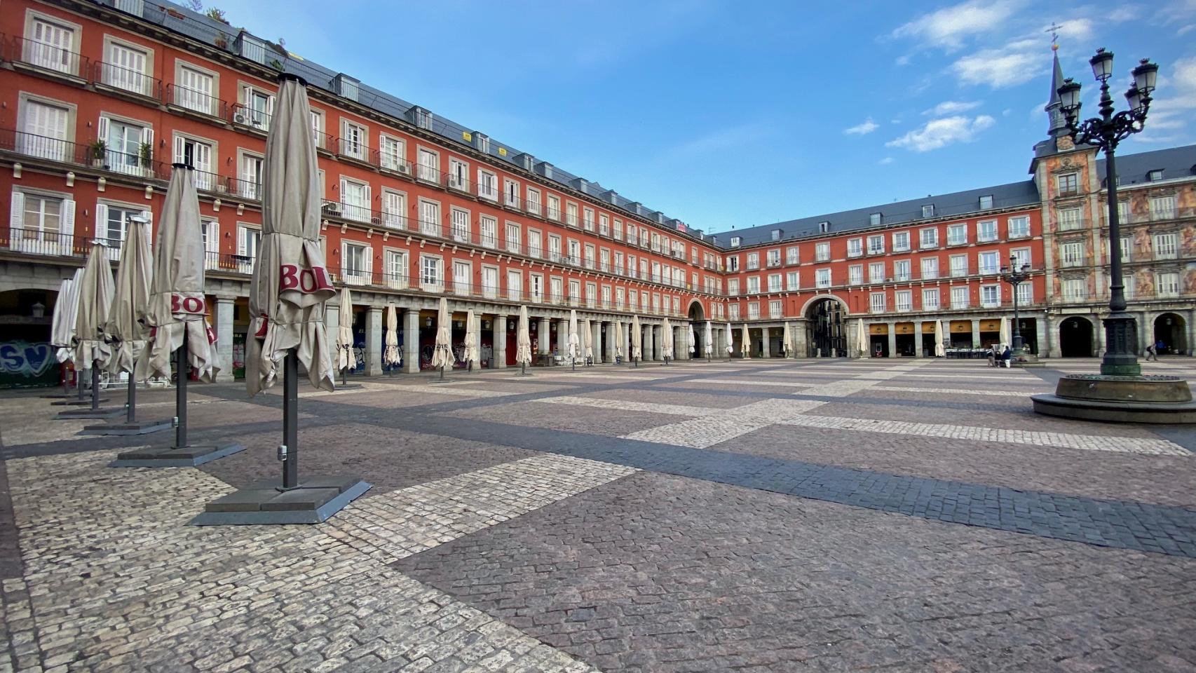 Madrid, desiarta tras el estado de alarma por el coronavirus