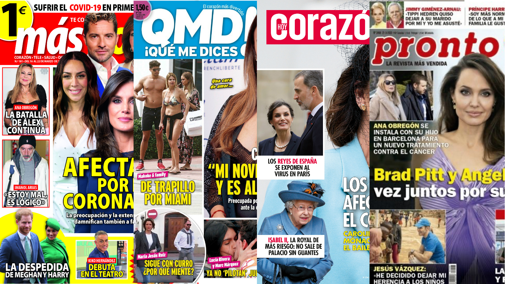 Portadas de las revistas de los lunes.