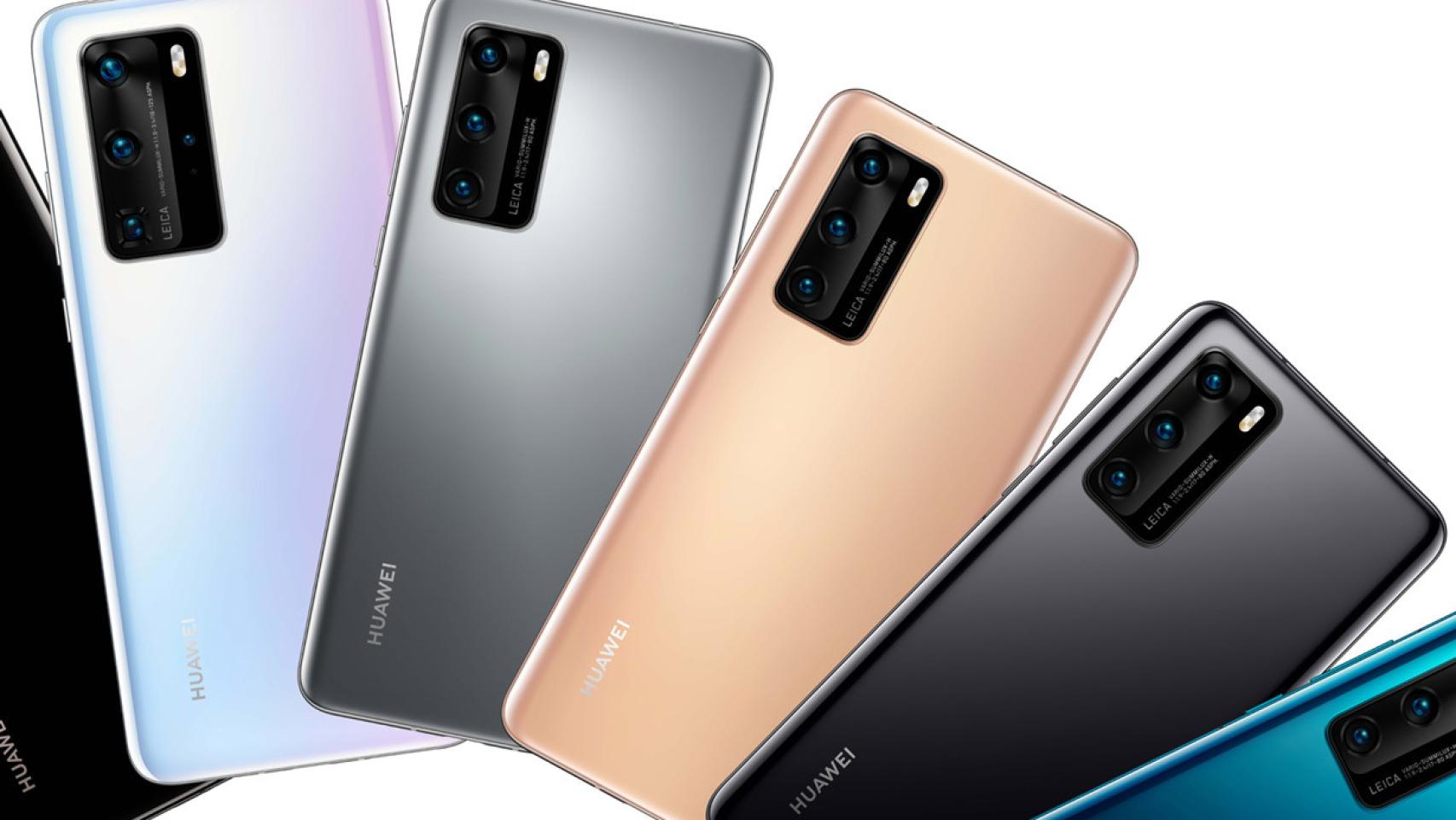 Estos son los Huawei P40, P40 Pro y P40 Premium Edition