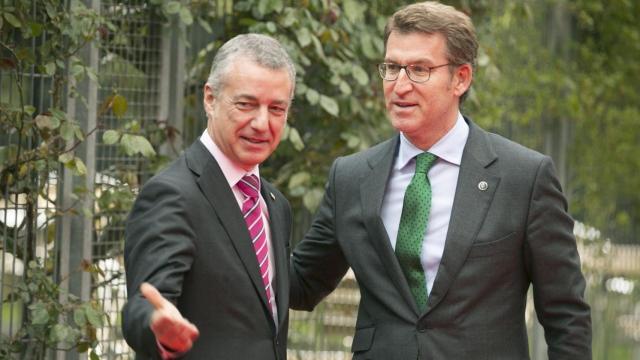 Iñigo Urkullu junto a Feijóo en una imagen de archivo.
