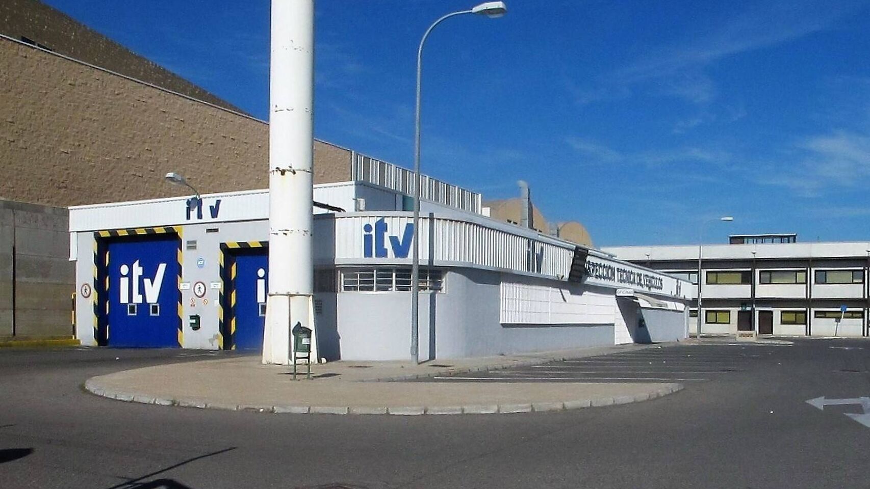 Un taller de la ITV.