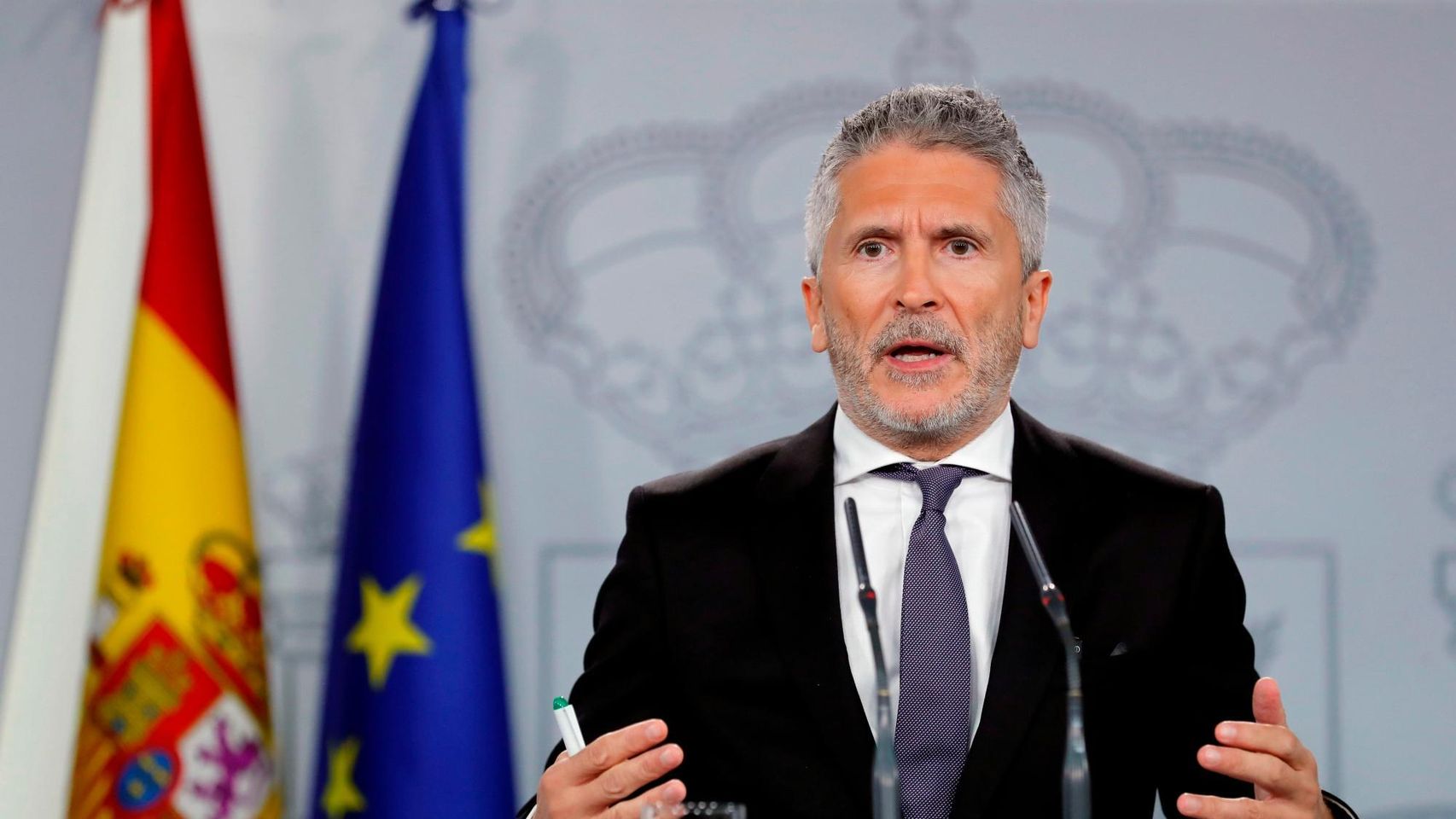 El ministro del Interior ha comparecido este lunes para anunciar nuevas medidas.