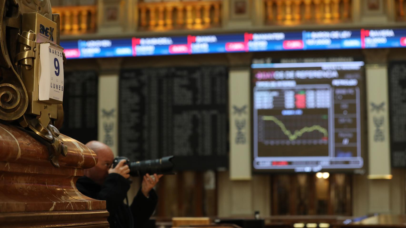 La Bolsa de Madrid en una imagen de archivo.