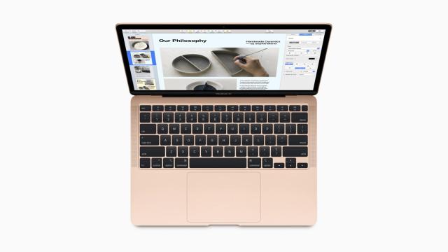 El MacBook Air 2020, es uno de los dispositivos afectados