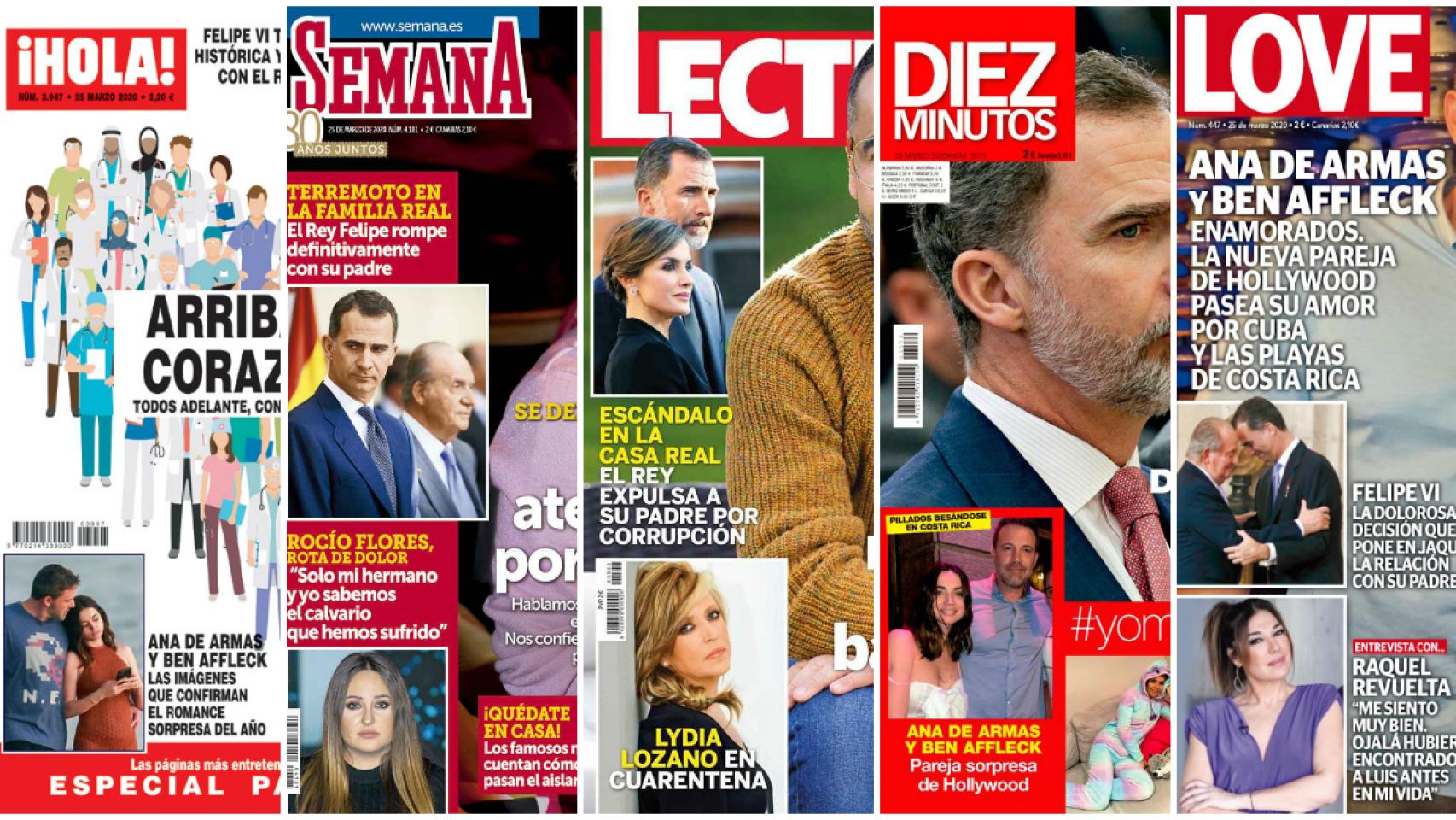 Estas son las revistas de este miércoles.