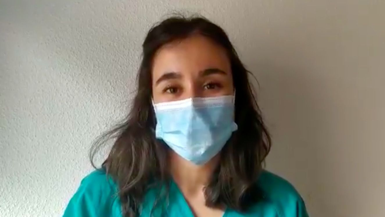La cirujana Cristina Marín.