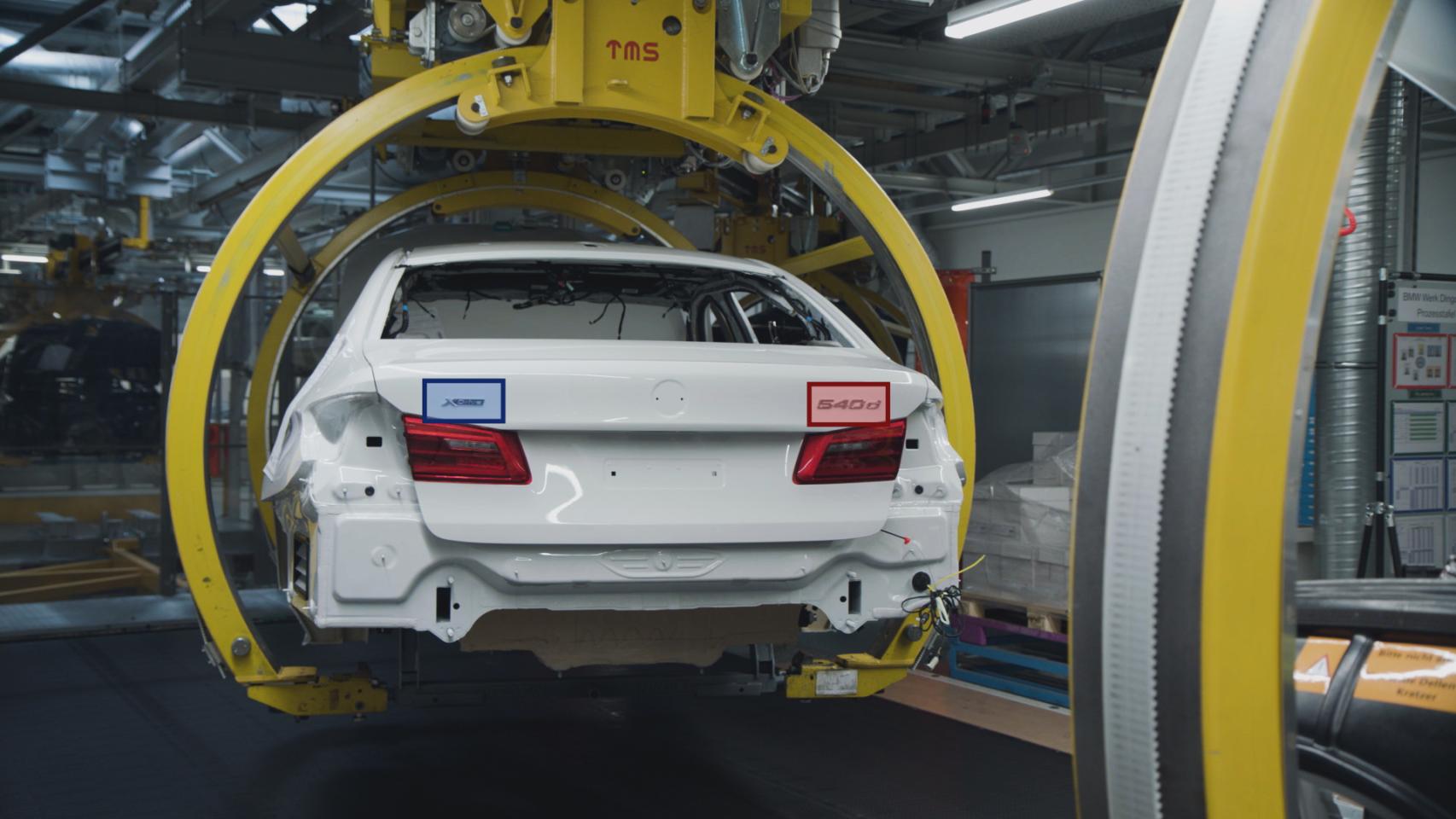 Imagen de una planta de producción de BMW.