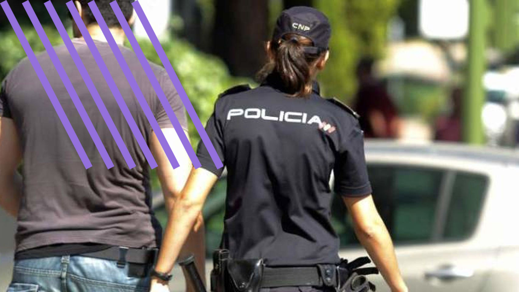Una policía nacional, en una imagen de archivo.