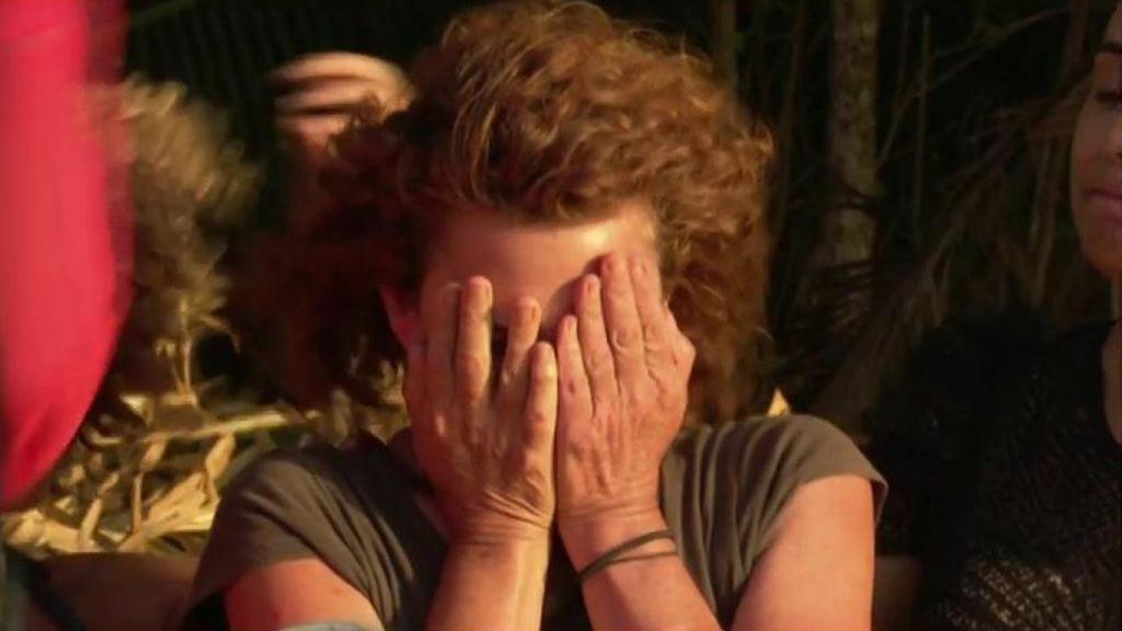 Vicky Larraz en playa Desvalida