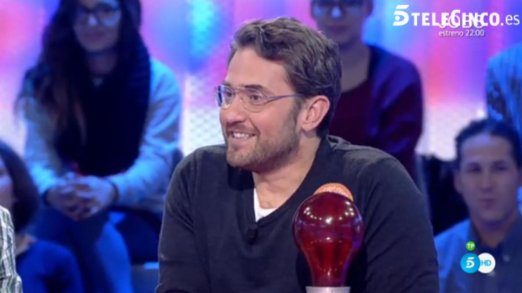 El presentador Màxim Huerta en 'Pasapalabra'.