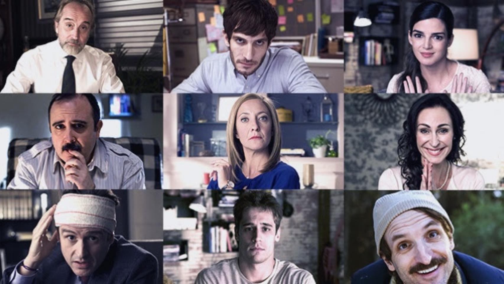 Quim Gutiérrez, Clara Lago y Hugo Silva, primeros clientes del 'Web Therapy' de #0