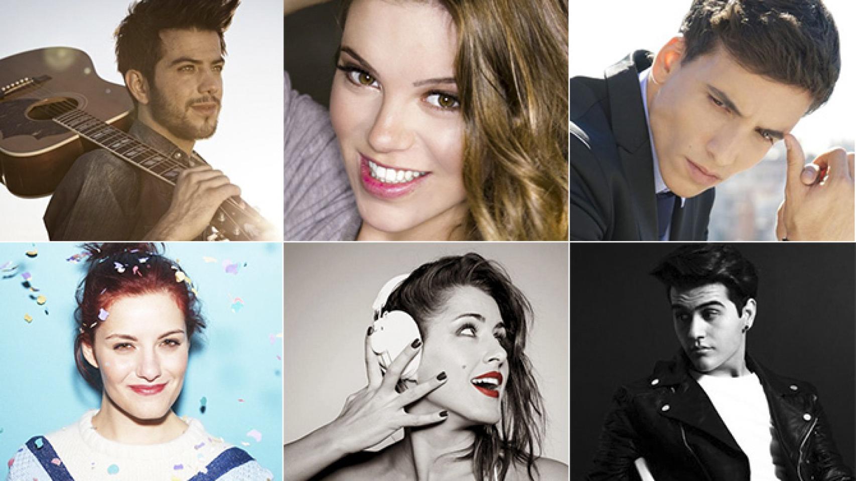 Salvador Beltrán, María Isabel, Xuso Jones, ElectricNana, Barei y Maverick irán a la preselección de Eurovisión