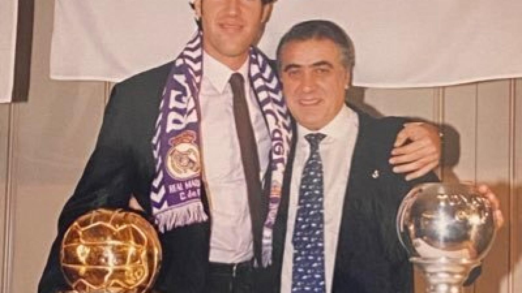 Lorenzo Sanz y su hijo Lorenzo