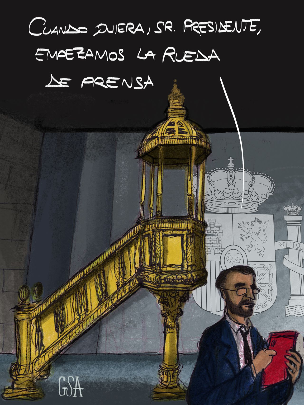 El púlpito de Sánchez