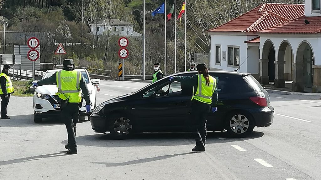 Puesto fronterizo de Alcañices-Quintanilha entre Zamora y Portugal