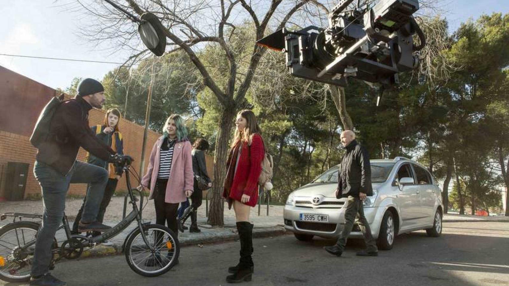 Rodaje de 'HIT', nueva serie de La 1.